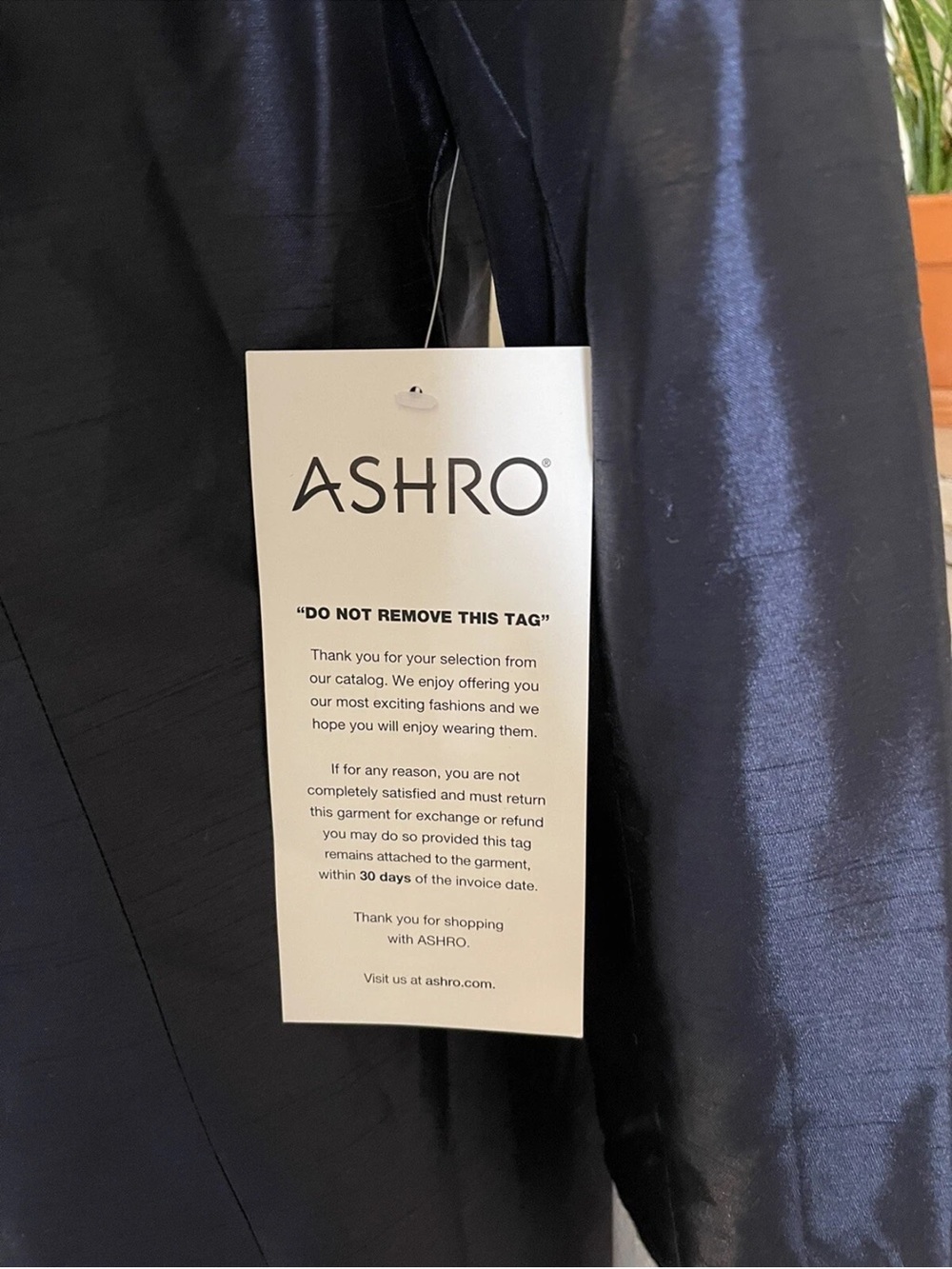 NWT Ashro Duster Jacket Long Formal Cuffed Sleeve Blue Church Clothes Wedding 6 - Picture 10 of 10